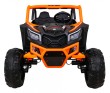 Buggy UTV-MX na akumulator dla dzieci Pomarańczowy + Napęd 4x4 + Pilot + Audio LED + Schowek + EVA + Wolny Start-3 6698 