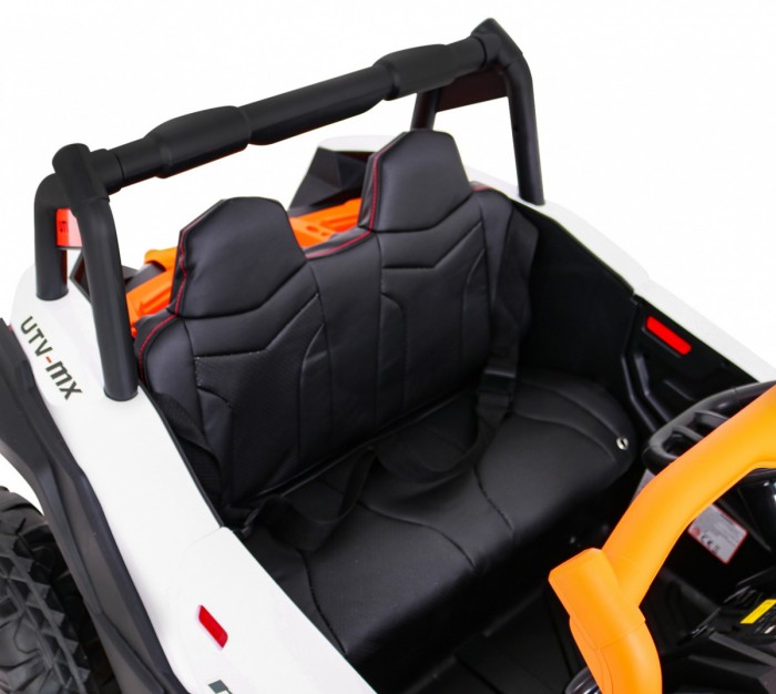 Buggy UTV-MX na akumulator dla dzieci Pomarańczowy + Napęd 4x4 + Pilot + Audio LED + Schowek + EVA + Wolny Start-11 6698 