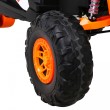 Buggy UTV-MX na akumulator dla dzieci Pomarańczowy + Napęd 4x4 + Pilot + Audio LED + Schowek + EVA + Wolny Start-17 6698 