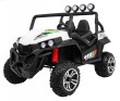 Grand Buggy Strong Lift dla dzieci Biały + Napęd 4x4 + Pilot + Bagażnik + Radio MP3 + LED-1 6704 