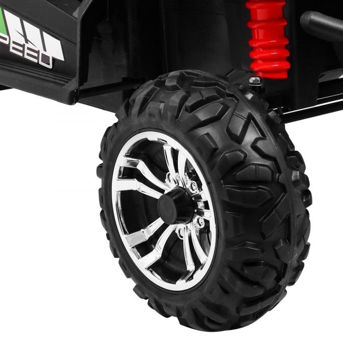 Grand Buggy Strong Lift dla dzieci Biały + Napęd 4x4 + Pilot + Bagażnik + Radio MP3 + LED-13 6704 