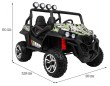 Grand Buggy Strong Lift dla dzieci Moro + Napęd 4x4 + Pilot + Bagażnik + Radio MP3 + LED-2 6706 