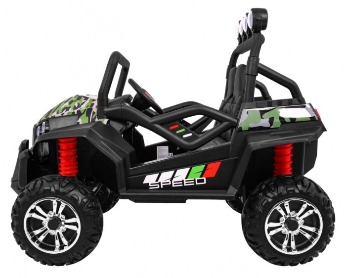 Grand Buggy Strong Lift dla dzieci Moro + Napęd 4x4 + Pilot + Bagażnik + Radio MP3 + LED-4 6706 