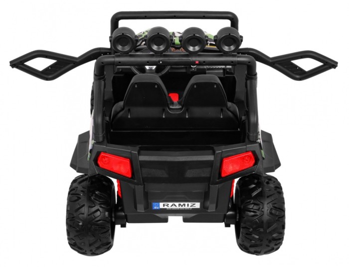 Grand Buggy Strong Lift dla dzieci Moro + Napęd 4x4 + Pilot + Bagażnik + Radio MP3 + LED-7 6706 