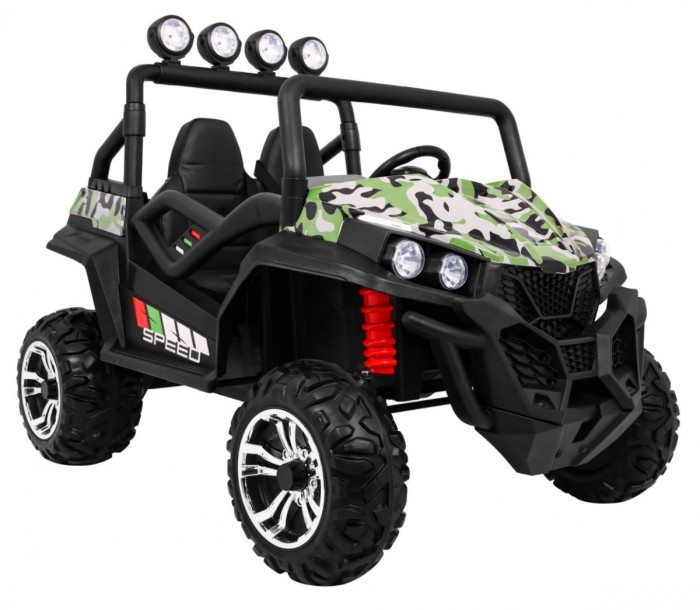 Grand Buggy Strong Lift dla dzieci Moro + Napęd 4x4 + Pilot + Bagażnik + Radio MP3 + LED-9 6706 