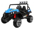 Grand Buggy Strong Lift dla dzieci Niebieski + Napęd 4x4 + Pilot + Bagażnik + Radio MP3 + LED-1 6707 