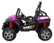 Grand Buggy Strong Lift dla dzieci Różowy + Napęd 4x4 + Pilot + Bagażnik + Radio MP3 + LED-4 6708 