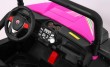 Grand Buggy Strong Lift dla dzieci Różowy + Napęd 4x4 + Pilot + Bagażnik + Radio MP3 + LED-8 6708 