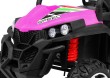 Grand Buggy Strong Lift dla dzieci Różowy + Napęd 4x4 + Pilot + Bagażnik + Radio MP3 + LED-12 6708 