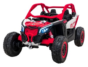 Buggy na akumulator dla dziecka MAVERICK TURBO RR | Czerwony