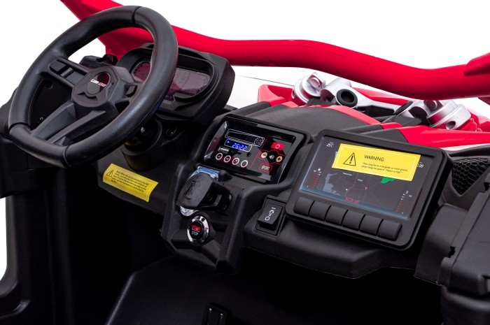 Pojazd Buggy Maverick Turbo RR Czerwony-9 6711 
