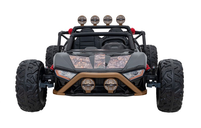 Auto Buggy Racing 5 na akumulator dla dzieci Czarny + Silniki 2x200W + Pilot + Audio LED + Wolny Start-1 6714 