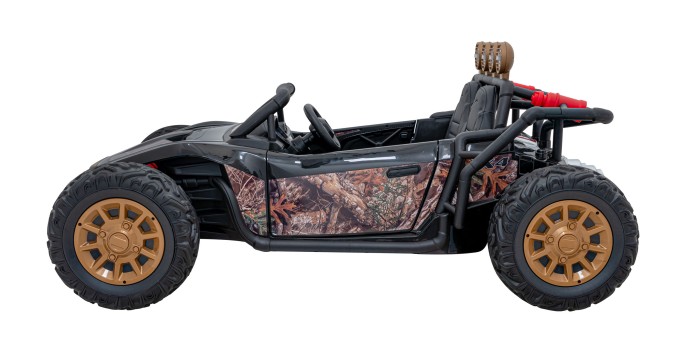 Auto Buggy Racing 5 na akumulator dla dzieci Czarny + Silniki 2x200W + Pilot + Audio LED + Wolny Start-2 6714 