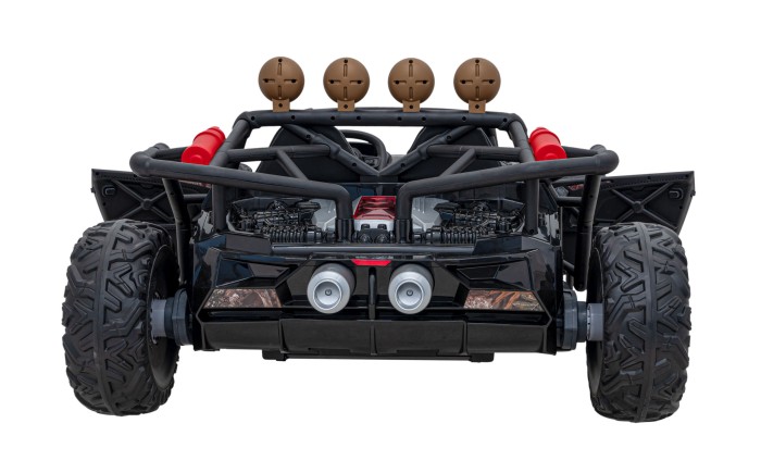Auto Buggy Racing 5 na akumulator dla dzieci Czarny + Silniki 2x200W + Pilot + Audio LED + Wolny Start-3 6714 