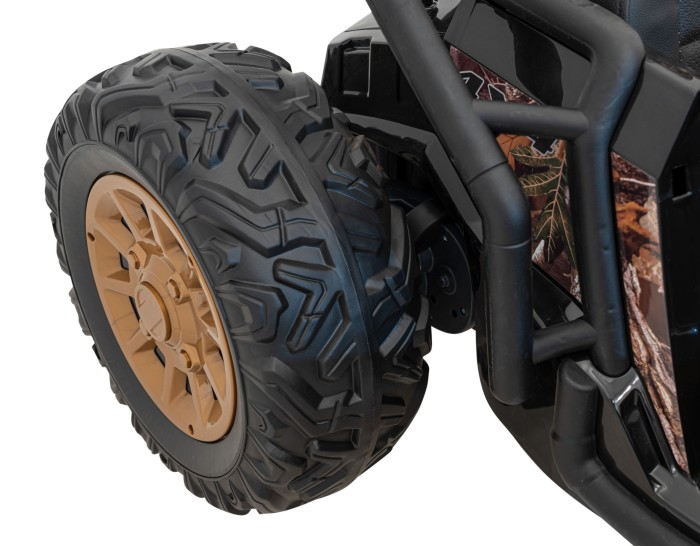 Auto Buggy Racing 5 na akumulator dla dzieci Czarny + Silniki 2x200W + Pilot + Audio LED + Wolny Start-10 6714 