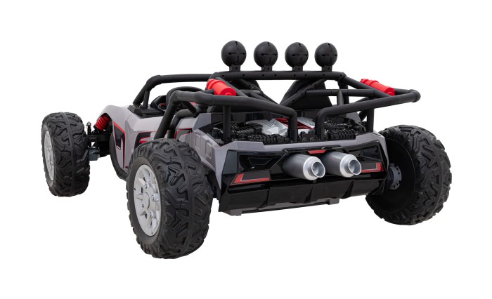 Auto Buggy Racing 5 na akumulator dla dzieci +3. Szary + Silniki 2x200W + Pilot + Wolny Start-5 6716 