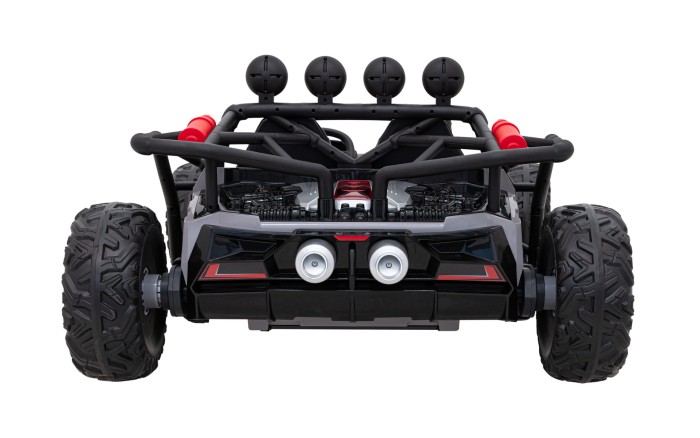 Auto Buggy Racing 5 na akumulator dla dzieci +3. Szary + Silniki 2x200W + Pilot + Wolny Start-6 6716 