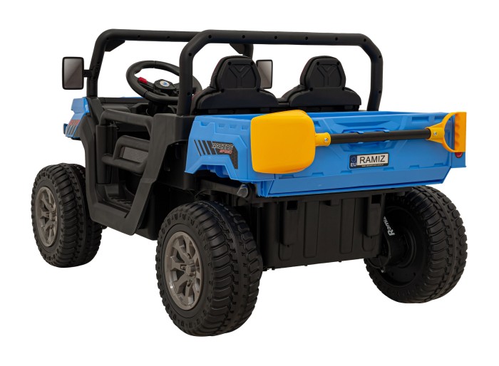 Auto Pick-Up Speed 900 dla dzieci Niebieski + Napęd 4x4 + Ruchomy kiper + Bagażnik + Pilot + Łopatka + Audio LED-6 6720 