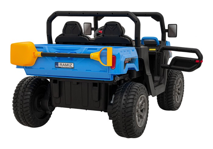 Auto Pick-Up Speed 900 dla dzieci Niebieski + Napęd 4x4 + Ruchomy kiper + Bagażnik + Pilot + Łopatka + Audio LED-8 6720 
