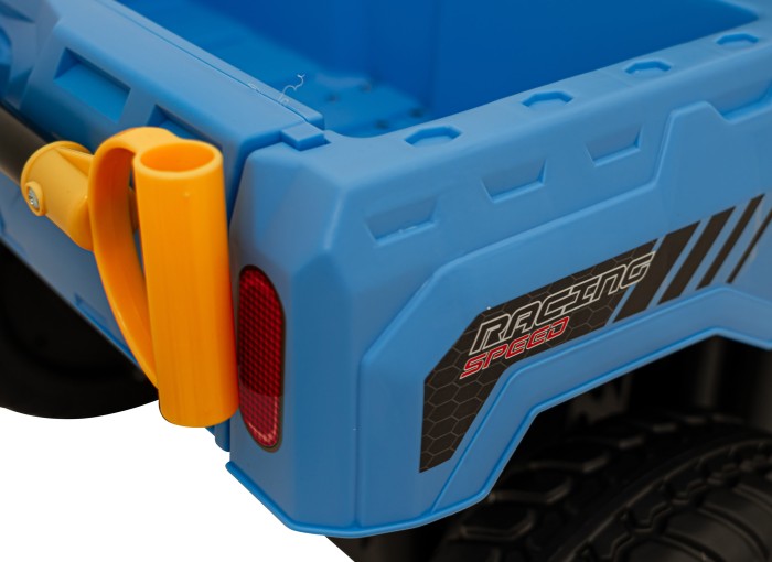 Auto Pick-Up Speed 900 dla dzieci Niebieski + Napęd 4x4 + Ruchomy kiper + Bagażnik + Pilot + Łopatka + Audio LED-14 6720 