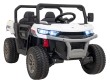 Auto Pick-Up Speed 900 dla dzieci Biały + Napęd 4x4 + Ruchomy kiper + Bagażnik + Pilot + Łopatka + Audio LED-5 6721 