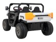 Auto Pick-Up Speed 900 dla dzieci Biały + Napęd 4x4 + Ruchomy kiper + Bagażnik + Pilot + Łopatka + Audio LED-8 6721 
