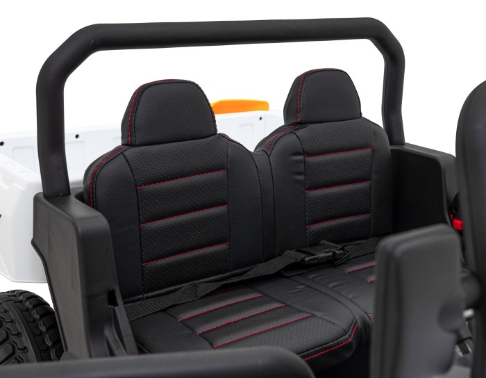 Auto Pick-Up Speed 900 dla dzieci Biały + Napęd 4x4 + Ruchomy kiper + Bagażnik + Pilot + Łopatka + Audio LED-13 6721 