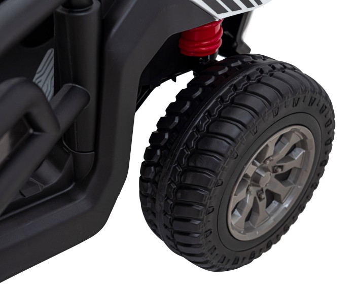 Auto Pick-Up Speed 900 dla dzieci Biały + Napęd 4x4 + Ruchomy kiper + Bagażnik + Pilot + Łopatka + Audio LED-15 6721 