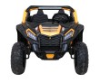 Buggy ATV Strong Racing dla 2 dzieci Złoty + Silnik bezszczotkowy + Pompowane koła + Audio LED-4 6722 