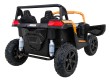 Buggy ATV Strong Racing dla 2 dzieci Złoty + Silnik bezszczotkowy + Pompowane koła + Audio LED-11 6722 