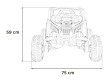 Pojazd Buggy ATV Defend 4x4 Czerwony-18 6725 
