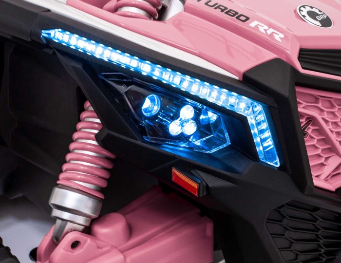 Pojazd Buggy Maverick Turbo RR Różowy-14 6727 