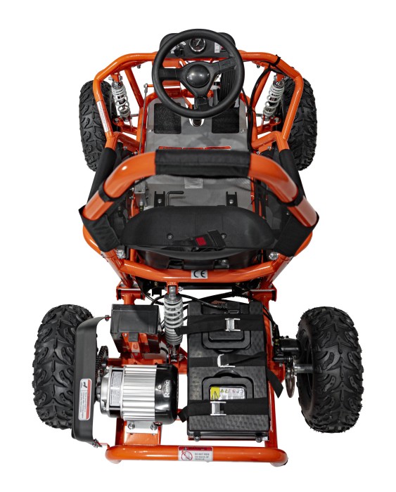Pojazd MUD MONSTER Pomarańczowy-13 6731 