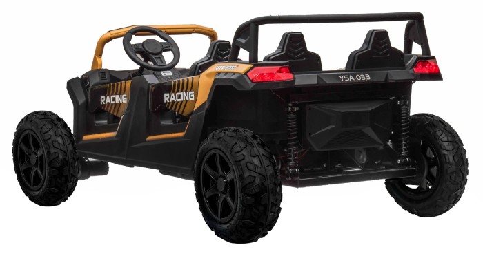 Pojazd 4-osobowy Buggy ATV RACING UTV2000 Z Baterią Li-ion Złoty-13 6734 