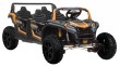 Pojazd 4-osobowy Buggy ATV RACING UTV2000 Z Baterią Li-ion Złoty-15 6734 