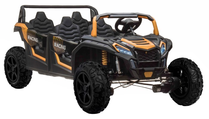 Pojazd 4-osobowy Buggy ATV RACING UTV2000 Z Baterią Li-ion Złoty-15 6734 