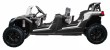 Pojazd 4-osobowy Buggy ATV RACING UTV2000 Z Baterią Li-ion Biały-13 6737 