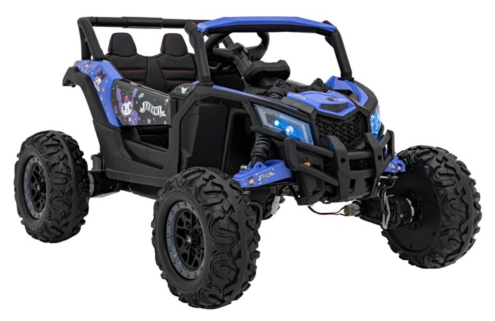 Pojazd Buggy ATV Defend 4x4 Fioletowy Licencja KUROMI-2 6738 