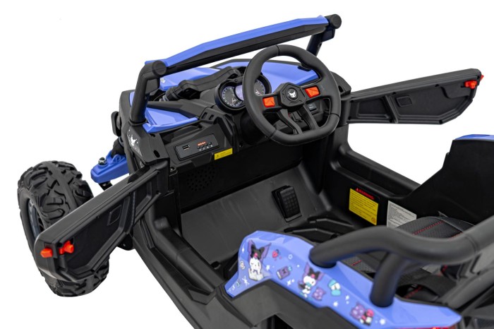 Pojazd Buggy ATV Defend 4x4 Fioletowy Licencja KUROMI-12 6738 