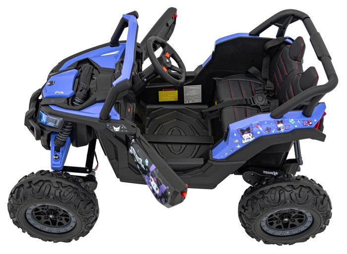 Pojazd Buggy ATV Defend 4x4 Fioletowy Licencja KUROMI-20 6738 