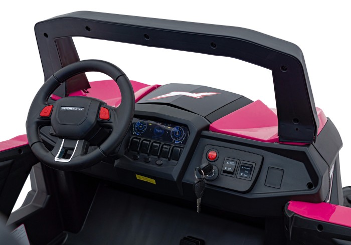 Pojazd Buggy UTV-MX 2000N Różowy-8 6739 