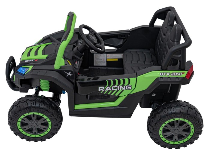 Pojazd Buggy UTV 2000M Racing Zielony-5 6744 