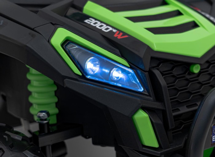 Pojazd Buggy UTV 2000M Racing Zielony-15 6744 