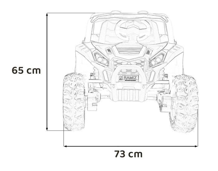 Pojazd Buggy UTV 2000M Racing Zielony-20 6744 