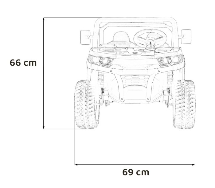 Pojazd Farmer Truck Speed 900 Czarny-24 6749 