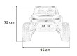 Pojazd Buggy Clash STRONG 4x4 Czarny-24 6750 