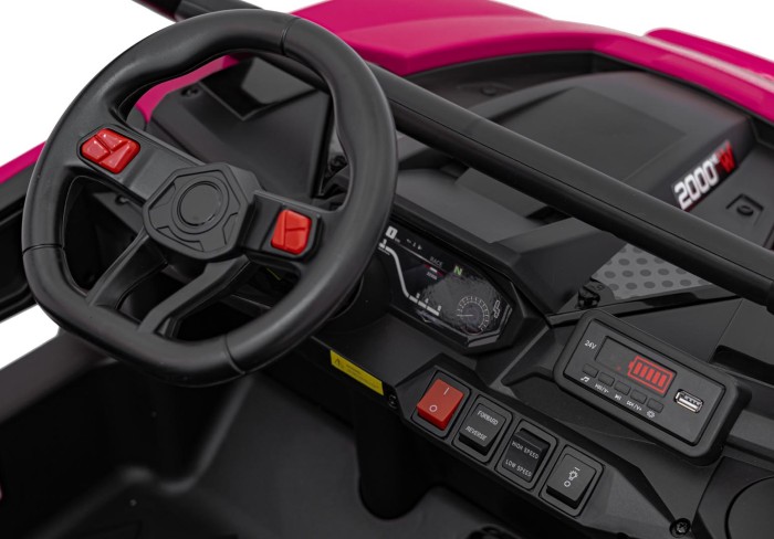 Pojazd Buggy 4x4 KCK Różowy-9 6753 