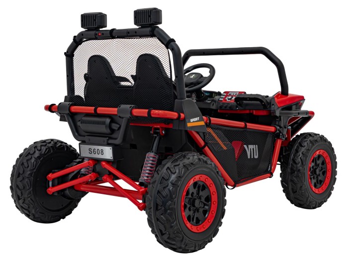 Pojazd Buggy FASTER Czerwony-7 6751 
