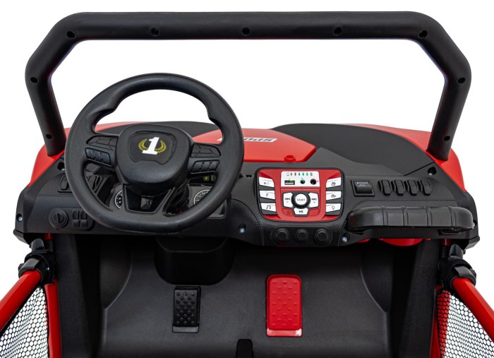 Pojazd Buggy FASTER Czerwony-15 6751 