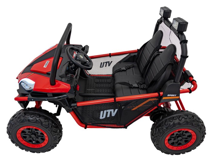 Pojazd Buggy FASTER Czerwony-17 6751 